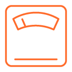 Body scale to show Biron's DNA nutrition test analyzes nutrition related factors for weight management