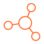 Diagram with circles icon to show metabolic health nutrients such as folates or vitamin C tested in Biron nutrition DNA test 
