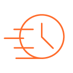 Clock icon to show Biron's genetic tests comparison tools are user-friendly and provide timely results
